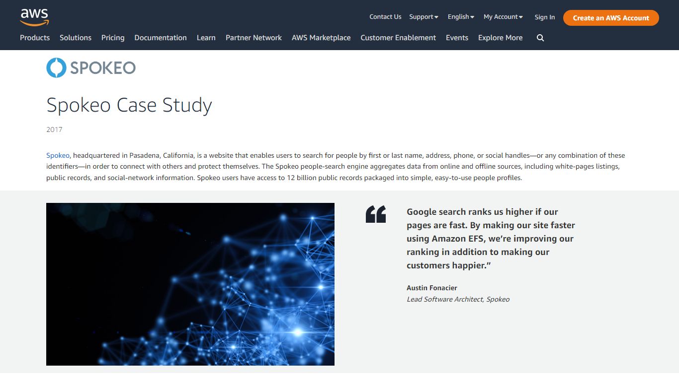 Spokeo Case Study